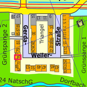 Lage Gerda-Weiler-Straße