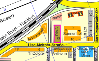 Lage Lise-Meitner-Straße