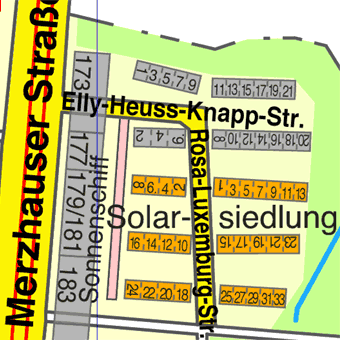 Lage Rosa-Luxemburg-Straße